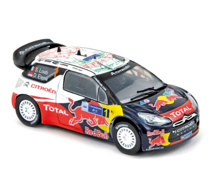 1:43 CITROEN DS3 WRC 'RED BULL' Winner Rallye du Mexique 2011 Loeb /Elena - 155351