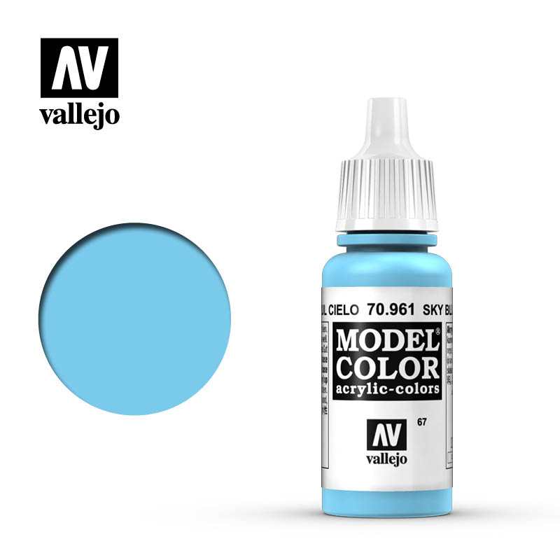Краска акриловая `Model Color Небесный голубой/Sky blue - 70961