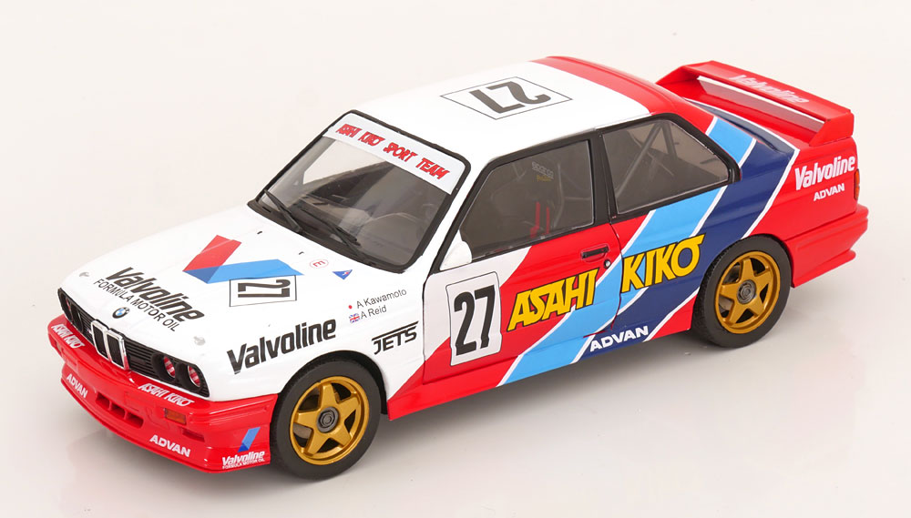 1:18 BMW M3 E30 №27 JTCC, Kawamoto/Reid (1986) - S1801529