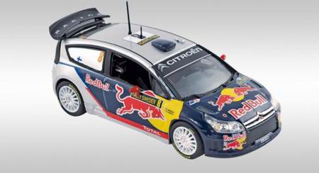 1:43 CITROEN  C4 WRC Rallye de Suede (Raikkonen - Lindstrom) 2010, цветной - 155432