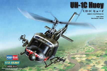 1:72 Сборная модель Вертолет UH-1C Huey - 87229