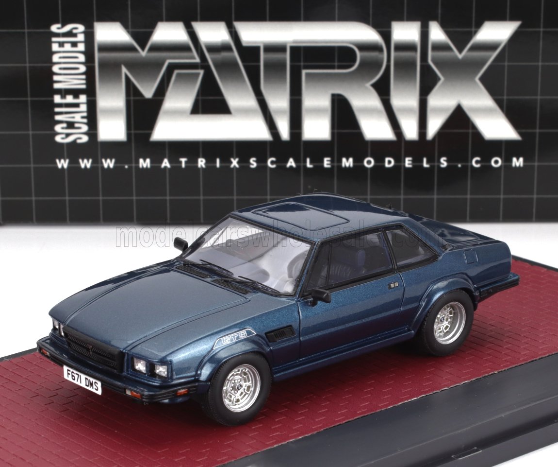 1:43 DE TOMASO Longchamp Gts/e (1988), Blue Met - MX40404-033