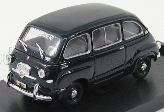 1:43 FIAT 600 Multipla Carabinieri Police (1956), Blue - R309-UPD