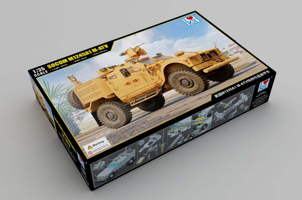 1:35 Сборная модель SOCOM M1245A1 MATV - 63554