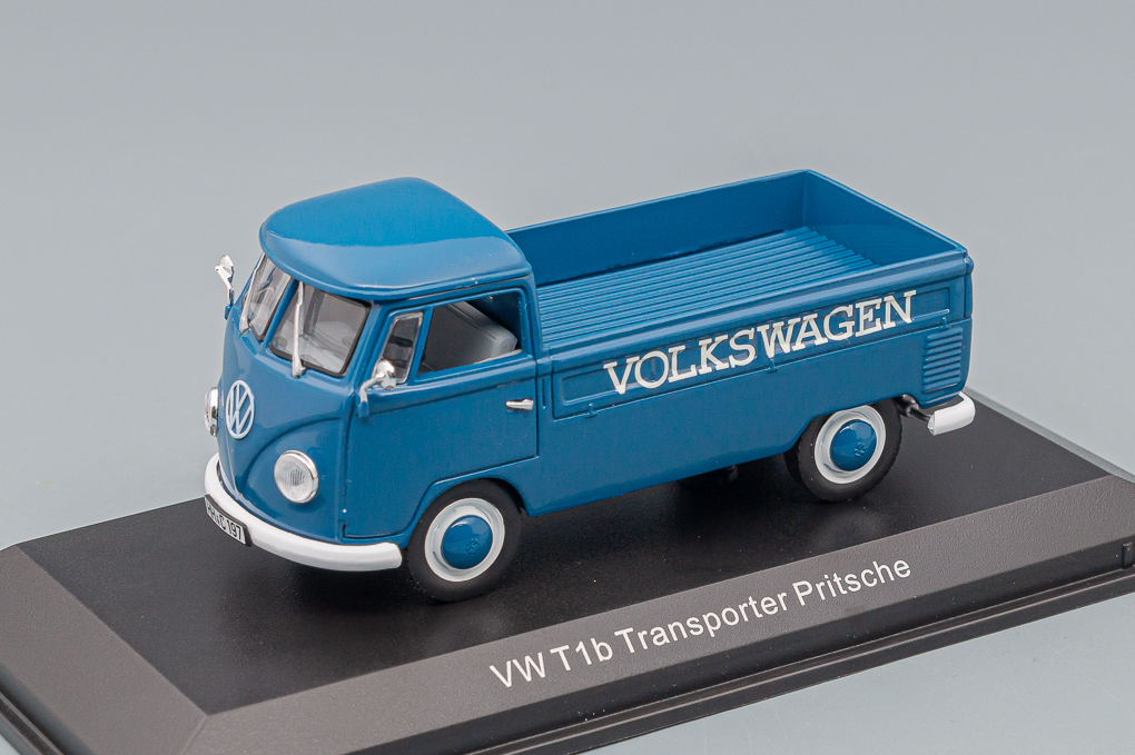 1:43 VOLKSWAGEN T1b Transporter Pritsche 1958, blue - 840215-X1