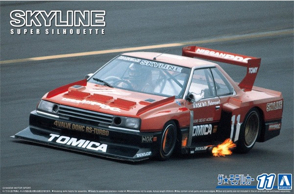 1:24 Сборная модель NISSAN KDR30 SKYLINE SUPER SILHOUETTE 82 - 06102