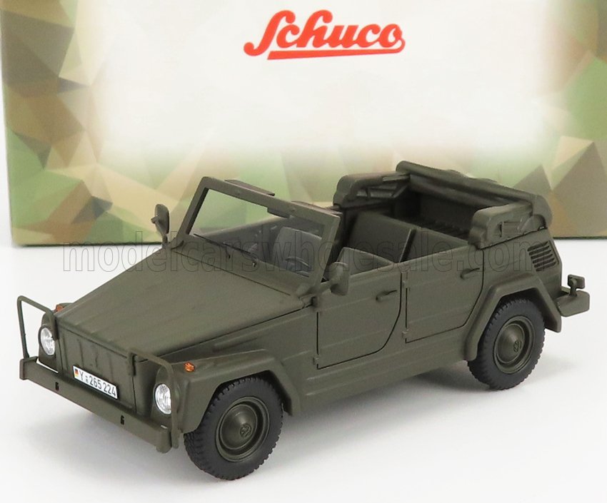 1:35 VOLKSWAGEN 181 Cabriolet Open (1979), Military Green - 450913800