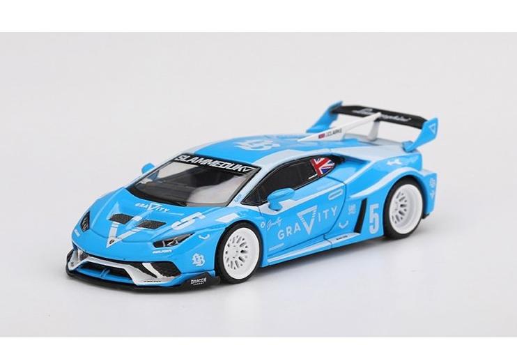 1:64 LAMBORGHINI Huracan LB-Works GT Gravity, blue - MGT01055-R