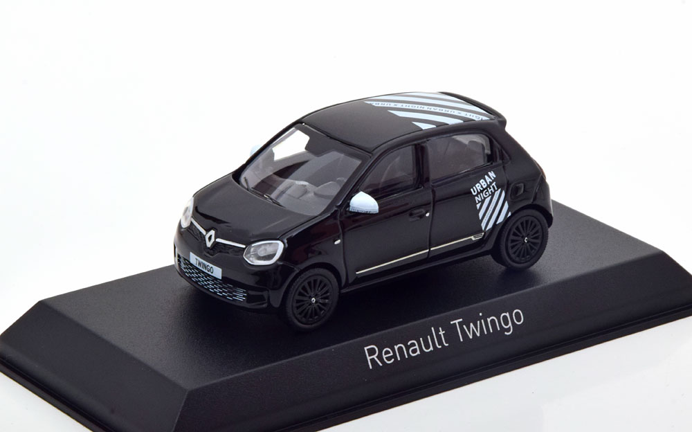 1:43 RENAULT Twingo Urban Night (2021), black white - 517421