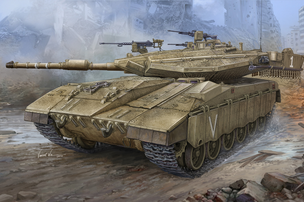 1:35 Сборная модель Танк IDF Merkava Mk.IIID(LIC) - 82476