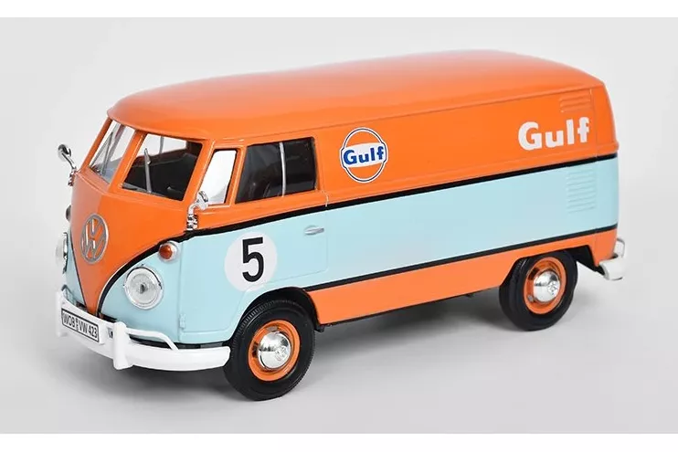 1:24 VOLKSWAGEN T1 Type 2 Delivery Van #5 (1961) Gulf - 79649