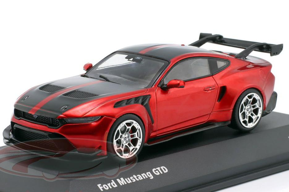 1:43 FORD Mustang Gtd 5.2l V8 Coupe (2025), Red - S4318302