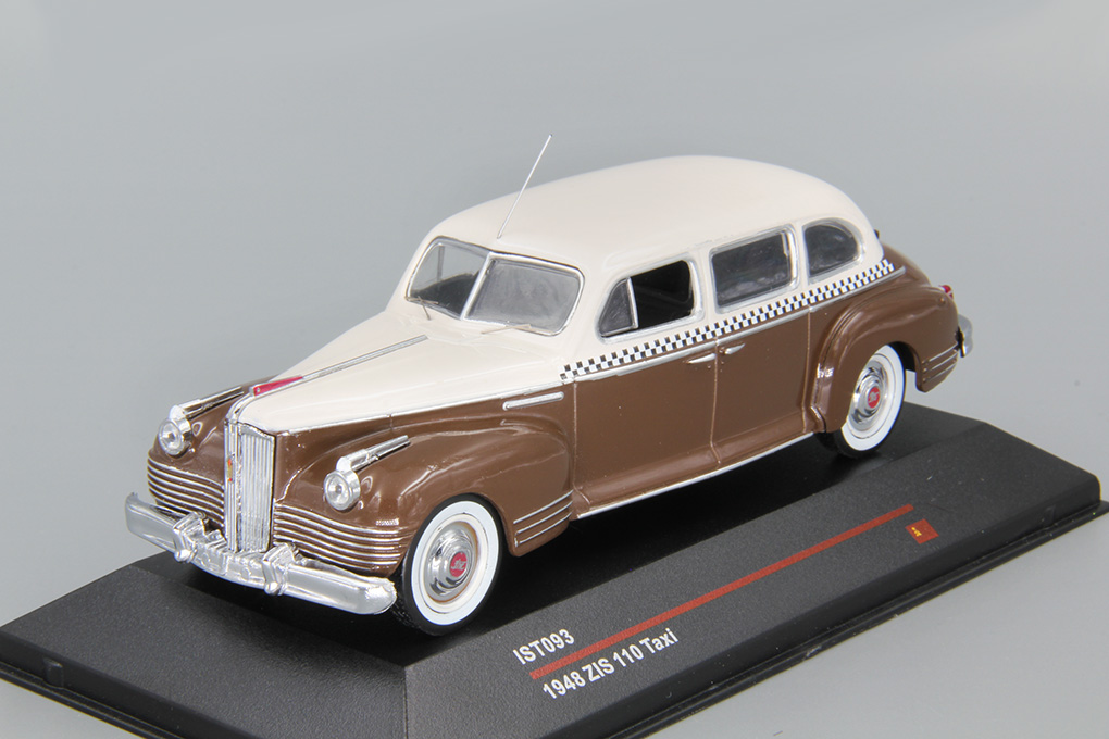 1:43 ЗИS 110 Такси (1948), коричневый / бежевый - IST093