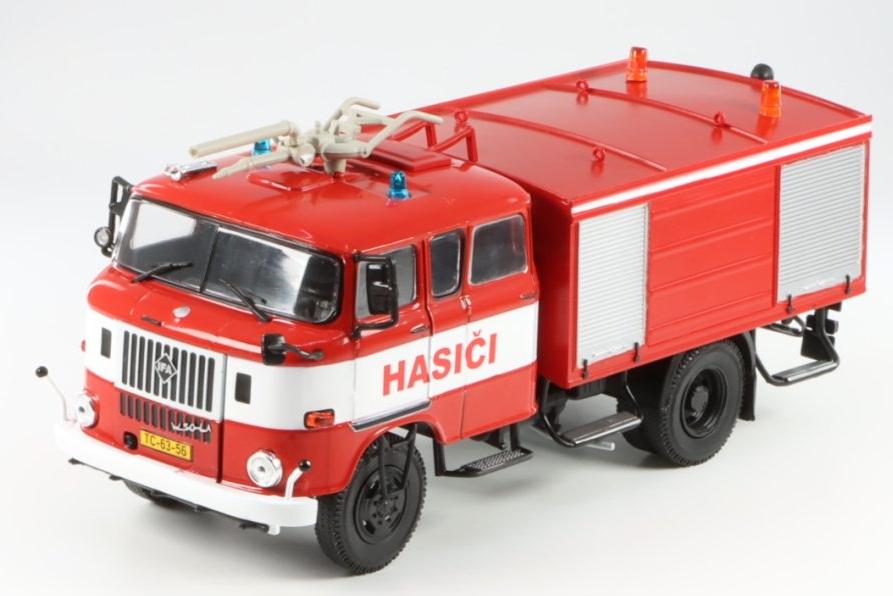 1:43 IFA W50 LA 16 Пожарные / Hasiči (1969) - Kultovní náklaďáky minulé éry #68 - KLN068