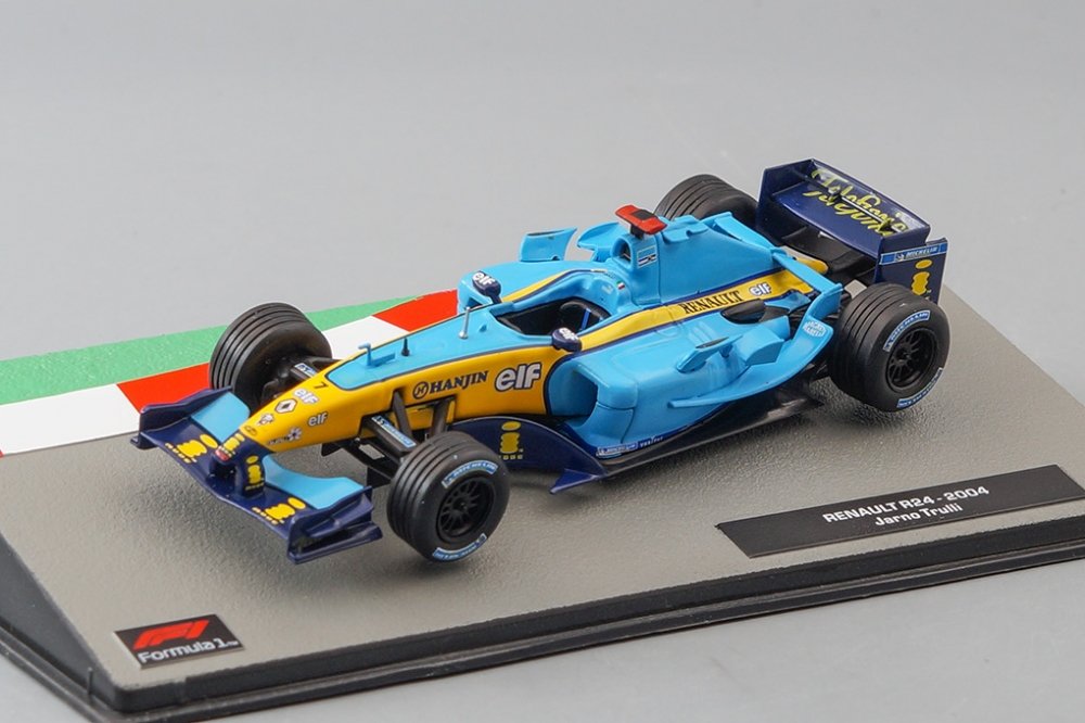 1:43 RENAULT R24 Ярно Трулли (2004), Formula 1 Auto Collection 17 - F1017