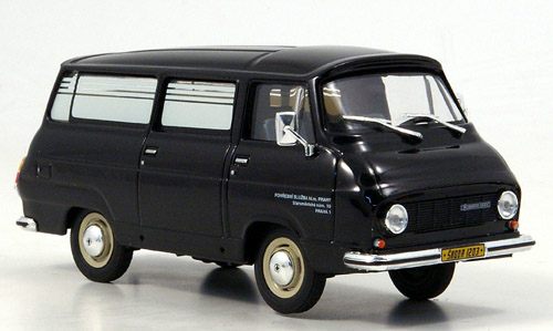 1:43 SKODA 1203 Funeral (Катафалк), black - 715XN