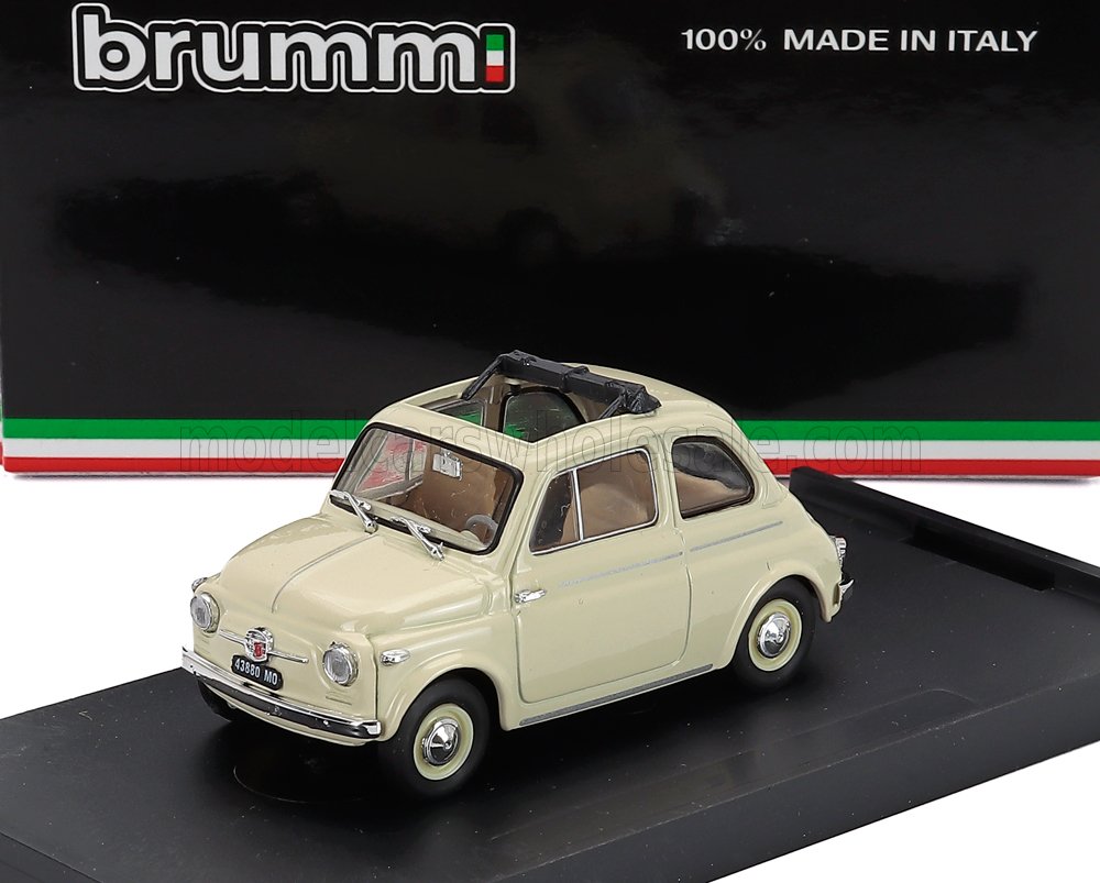 1:43 FIAT 500 Nuova Aperta Open (1959), Avorio - Avory - R364-02-UPD-2026
