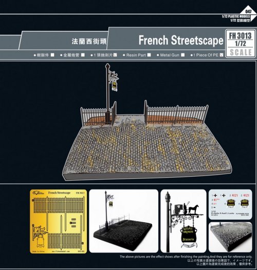 1:72 Фототравление French Streetscape - FH3013