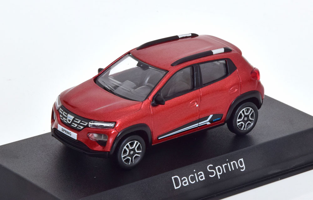 1:43 DACIA Spring (2022), rotmetallic - 509061