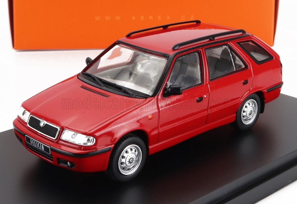 1:43 SKODA Felicia Fl Combi Sw Station Wagon (1998), red - 730BN
