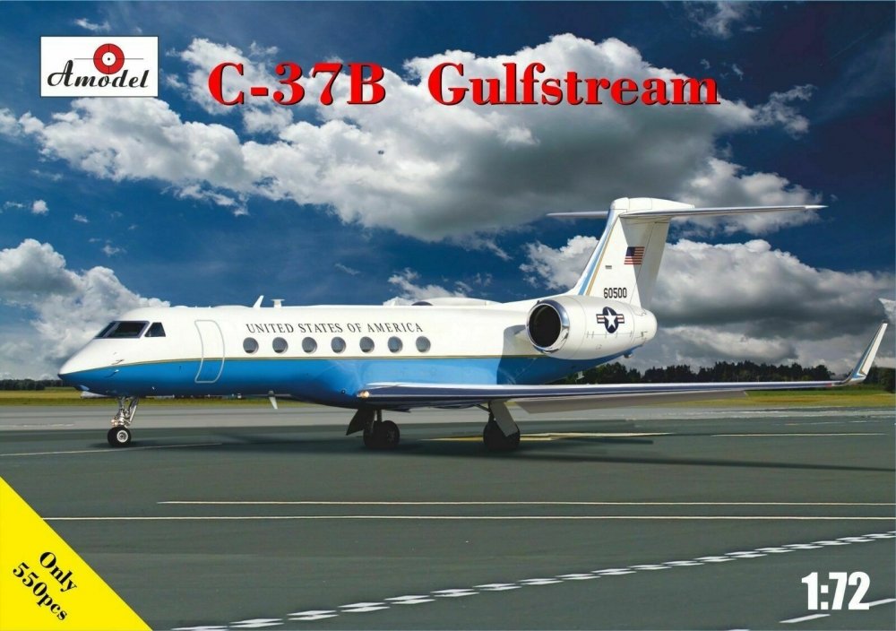 1:72 Сборная модель Самолет Gulfstream C-37B - 72327