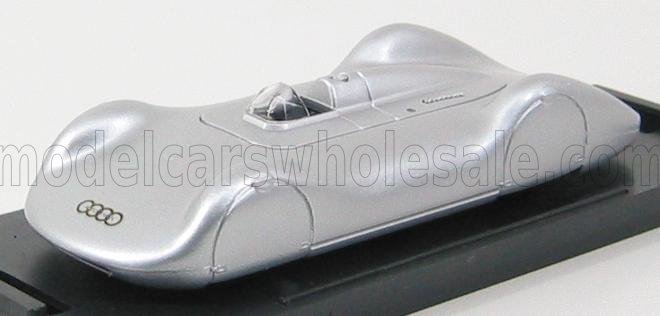 1:43 AUTO UNION Tipo C Streamline World Speed Record 1937 406.3 Km/h B.rosemeyer, Silver - R352