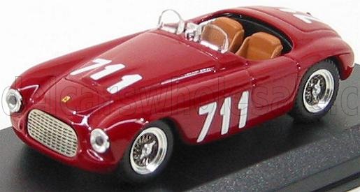 1:43 FERRARI 166 Mm Mille Miglia (1950) №711 Bracco - Maglioli, Red - ART052