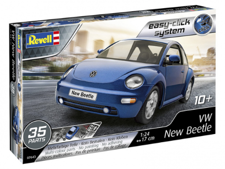 1:24 Сборная модель VOLKSWAGEN New Beetle - 07643