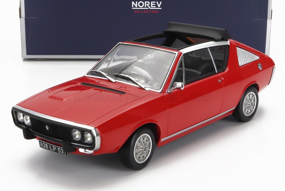 1:18 RENAULT 17 Gordini Cabriolet (1975), Red - 185371