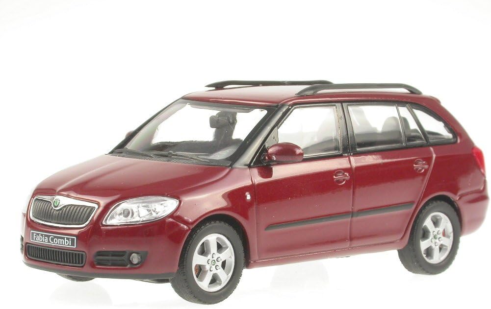 1:43 SKODA Fabia 2 Combi (2008), dark red metallic - 009J