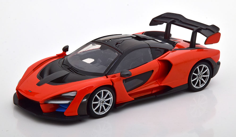 1:24 MCLAREN Senna, orange/schwarz - 79355