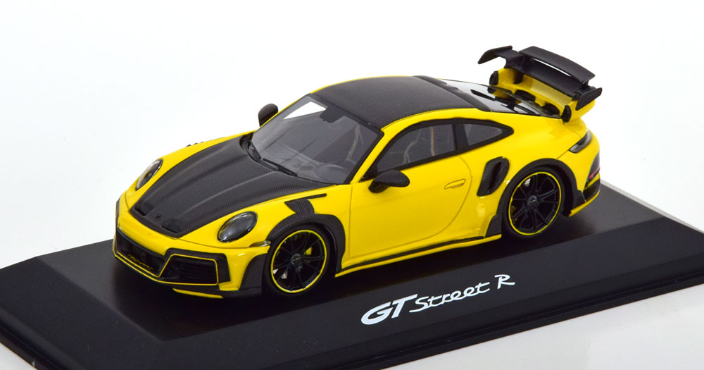 1:43 PORSCHE 911 (992) Turbo Techart GTstreet R, yellow carbon - 092992143001