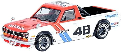 1:64 DATSUN Sunny Hakatora pick-up #46 *BRE*, red/white/blue - IN64-HKT-BRE46
