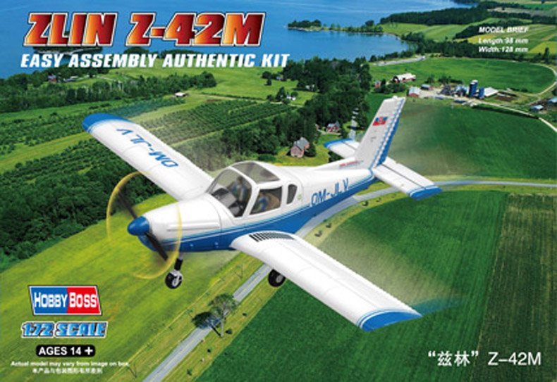 1:72 Сборная модель Самолет ZLIN Z-42M - 80231