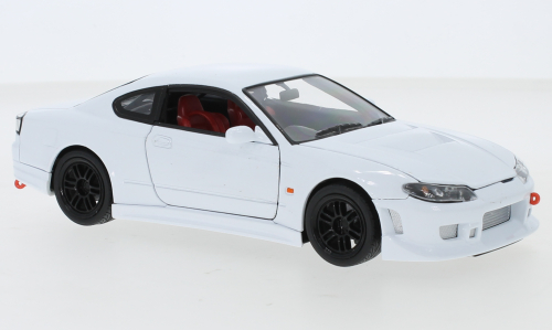 1:24 NISSAN Silvia (S15) Tuning, white - 22485NS-WHITE