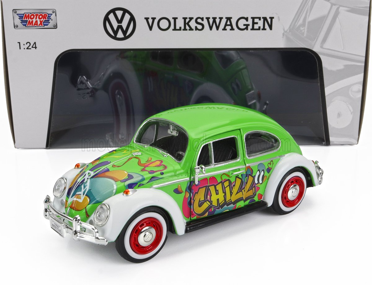 1:24 VOLKSWAGEN Beetle Kafer Maggiolino Graffiti (1966), Various - 79598