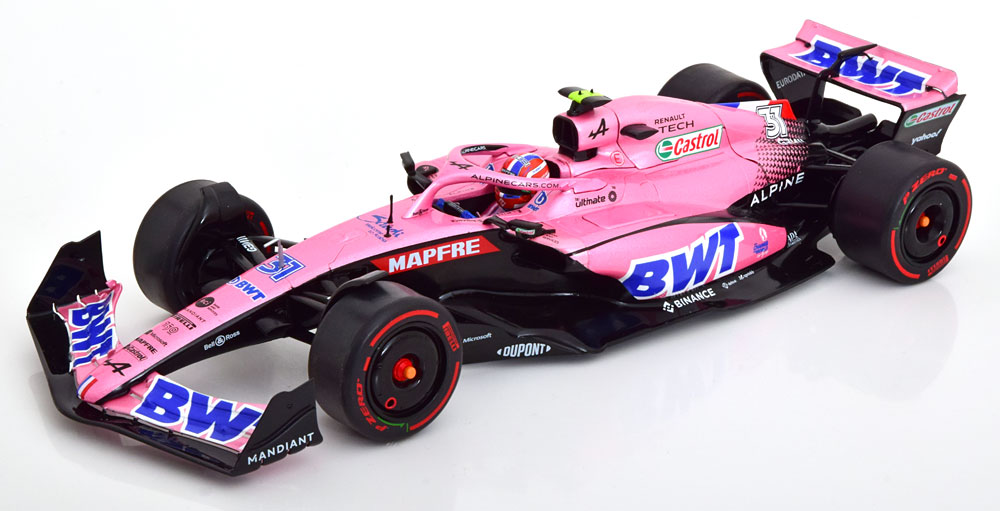 1:18 ALPINE A522 GP Saudi Arabia, Ocon (2022) - S1808802