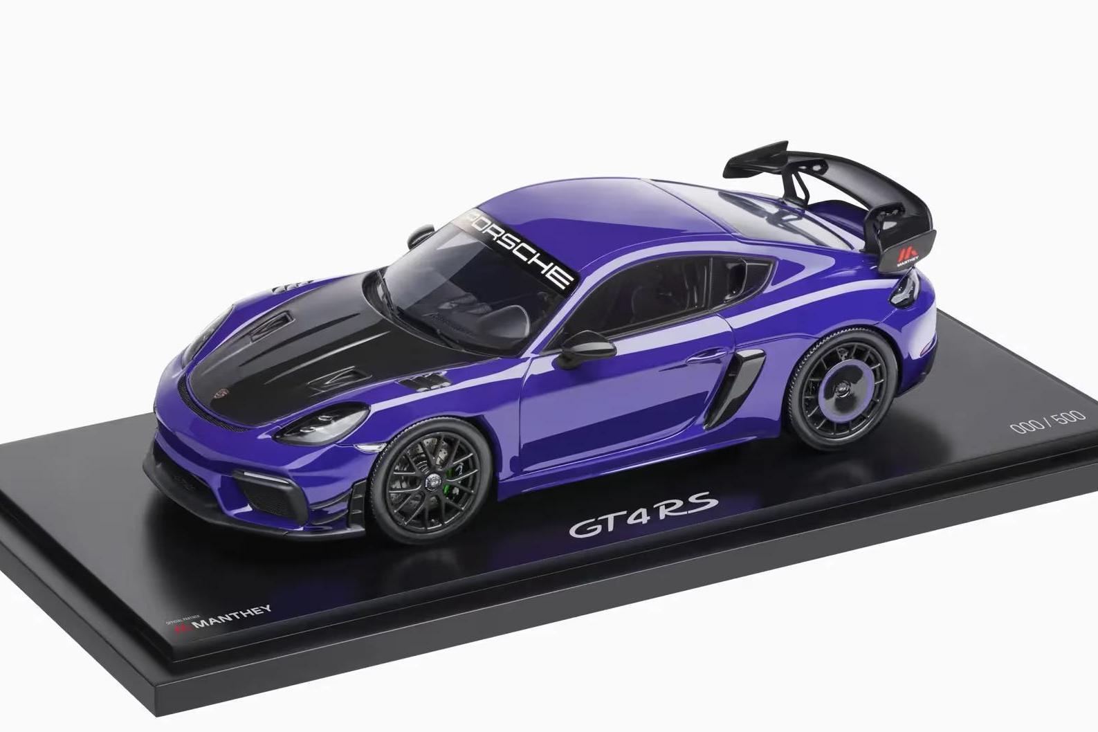1:18 PORSCHE 718 (982) Cayman GT4 RS Manthey Kit (2024) - Con Vetrina - With Showcase - WAP0216030TCAY