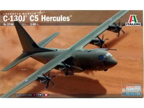 1:48 Сборная модель Самолет HERCULES C-130J C5 - 2746