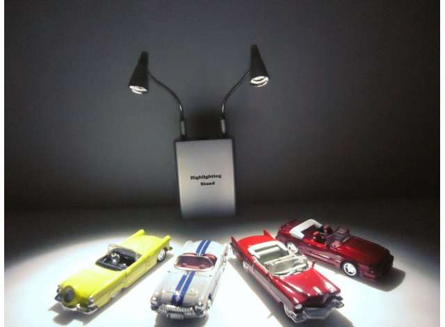 Bendable Led Light Stand (silver-chrome) - T9-7001S