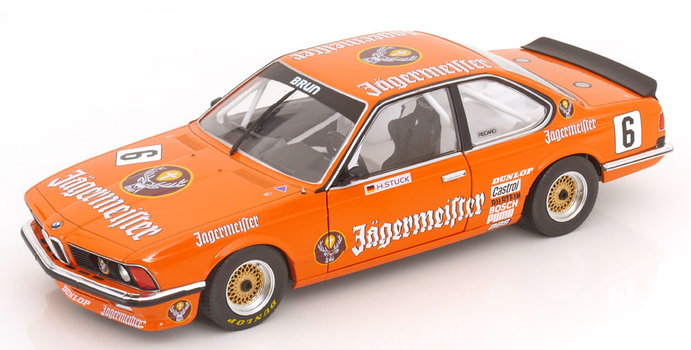 1:18 BMW 635 CSI E24 European Touringcar Champion, Stuck (1984), Jaegermeister - S1810302