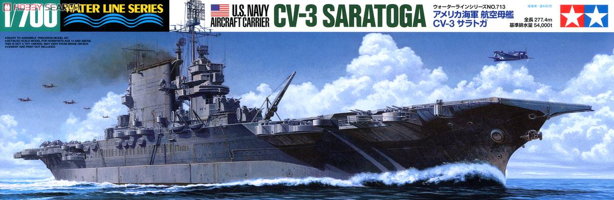 1:700 Сборная модель CV-3 Saratoga - 31713