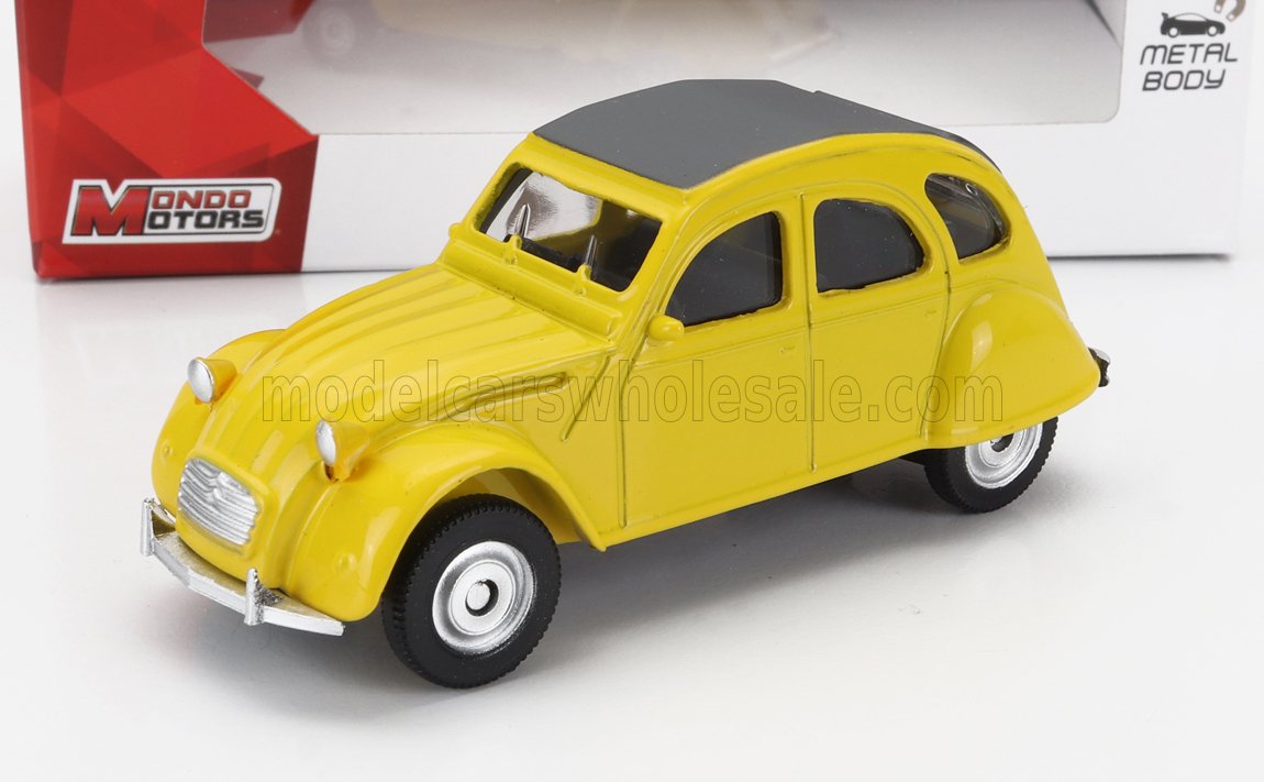 1:43 CITROEN 2cv (1961), Yellow - MM53167-2CV