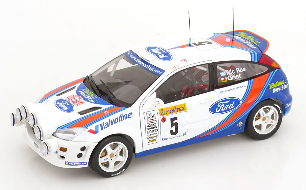 1:18 FORD Focus WRC №7  Rally Monte Carlo, McRae/Grist (1999) - 89911