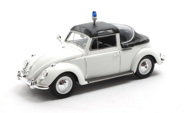 1:43 VOLKSWAGEN Beetle 1200 Kuip Coach Police (Closed) - The Hague (1958) - MX32105-063