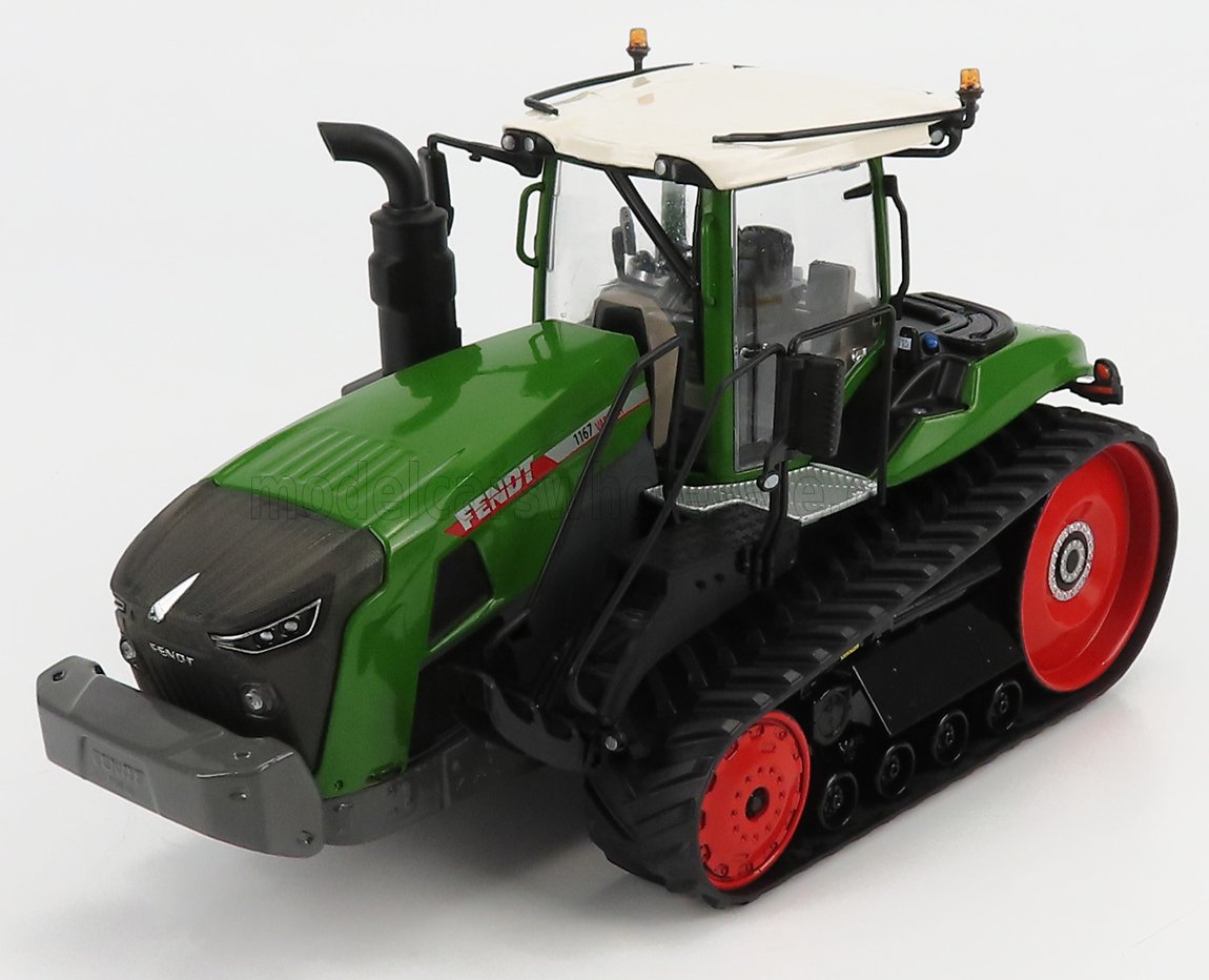 1:32 FENDT Vario Mt 1167 Tractor Cingolato (2020), Green White - 10653