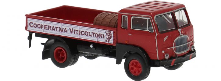 1:87 FIAT 642 Pritsche Cooperativa Viticoltori (1962), red - 58619