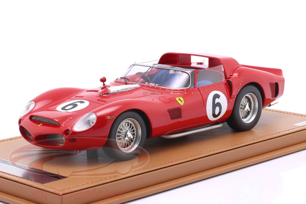 1:18 FERRARI 330 TRI/LM №6 24h LeMans Olivier Gendebien, Phil Hill (1962) - TM18-232B