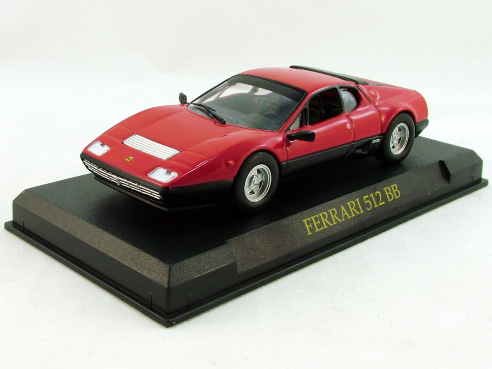 1:43 FERRARI 512 BB, Ferrari Collection 33, red - FC033