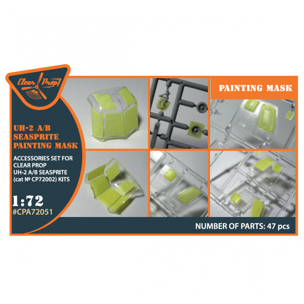1:72 Маска окрасочная UH-2A/B Seasprite - CPA72051